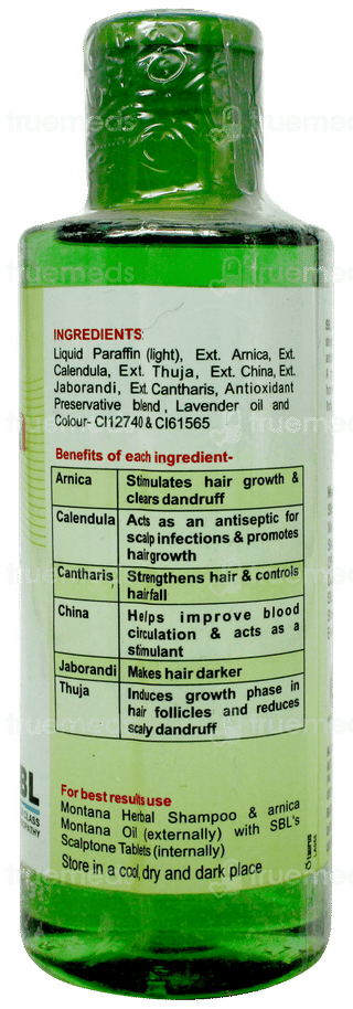 Sbl Arnica Montana With Tjc Hair Oil 200Ml
